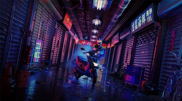 取材傳統文化，台灣動態設計師以 3D 圖像重新詮釋生活常見的場景