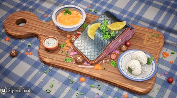 跟著《最後一戰》遊戲美術，烹煮風格化日式 CG 料理，了解創作心法與製程