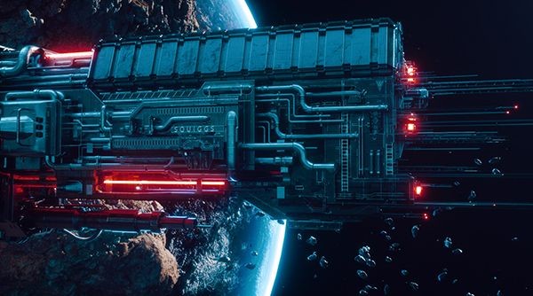 用 C4D、Octane Render 打造精緻的太空船動畫，加拿大概念設計師暢談設計心法