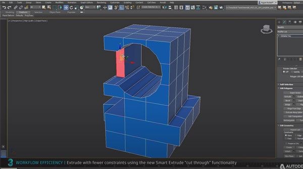 3ds Max 2022 功能大進擊，超好用的智能建模加速工作流程