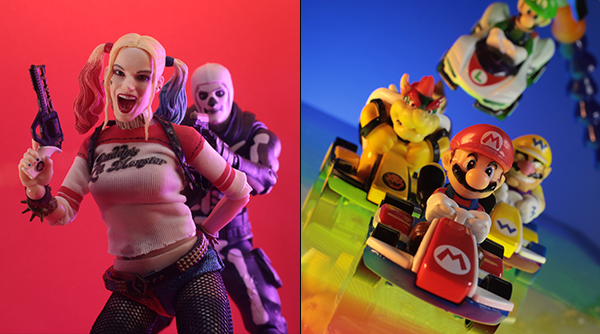 操作 DC、任天堂等經典 IP，演繹刺激的情節！國外知名定格動畫創作者的表演魅力學