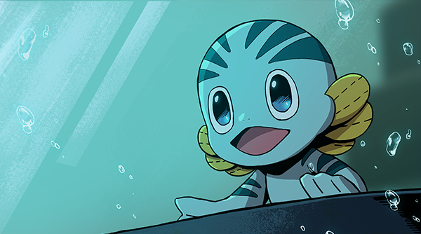 與知名繪師 A-KA／阿卡合作，《螢幕判官》團隊全新力作《棄海：波弟大冒險》正式發售，化身半魚人展開深海保衛戰