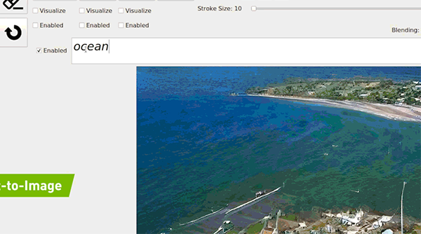 只需輸入幾個字，即可繪製逼真畫面！透過 NVIDIA  GauGAN 2，將文字迅速轉化成圖片