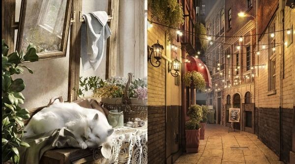 透過精緻材質與燈光，打造出立體、迷人的氛圍，俄羅斯 3D 建築設計師分享創作心法