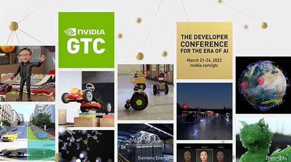 NVIDIA GTC 2022 將在 3 月登場，邀請千位科技娛樂和人工智慧領導者，帶來超過 900 場的技術與產業趨勢演講