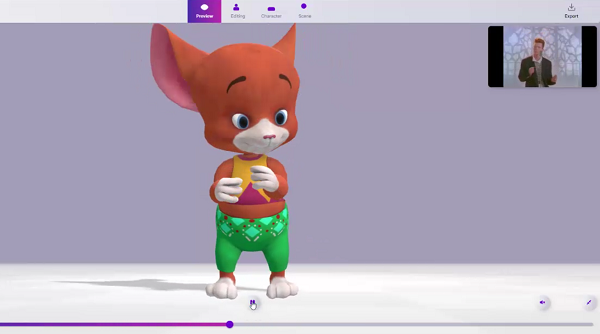 免費線上動作捕捉工具！幫你把影片轉換成多種軟體適用的 3D 動畫