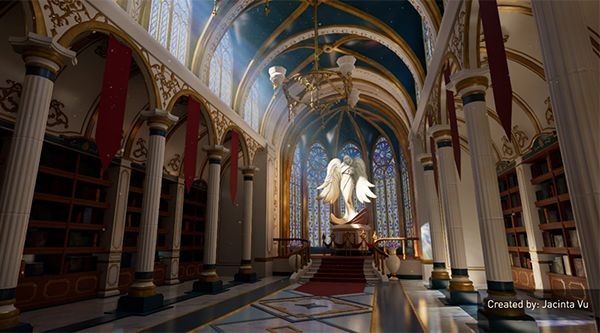 Netflix 熱門動畫影集《龍的王子》場景 3D 環境藝術家 ，分享動畫影集中著名場景的製作流程