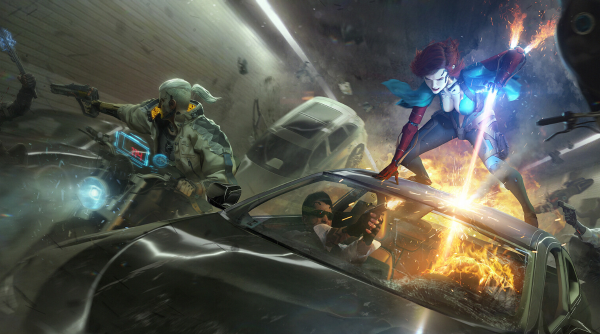 當《巫師》遇上《電馭叛客 2077》！遊戲美術 RX 完美結合古代奇幻與未來科幻，繪製吸睛的概念設計