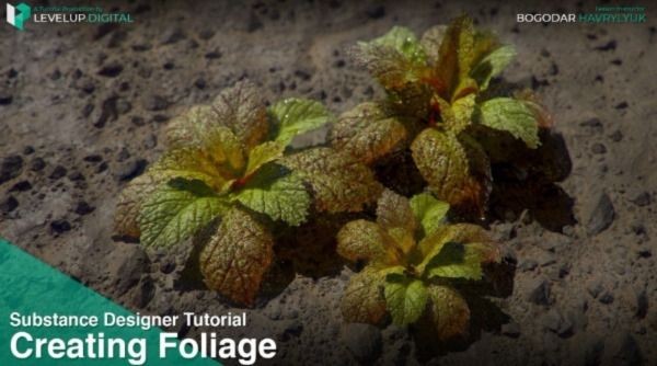 精選 7 種實用 Artstation 資源，讓你輕鬆打造出各種擬真樹葉外觀