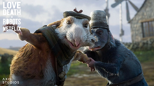 專訪《愛 X 死 X 機器人》第三季《梅森的老鼠》導演，一探團隊如何打造既寫實又獨具風格的動畫視覺