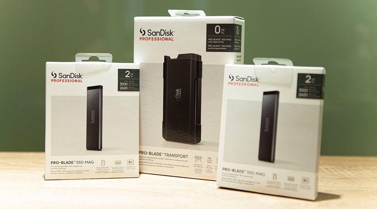 為專業人士打造，全新模組化儲存裝置產品 Pro-Blade 上市，快速換匣帶來源源不絕的高速儲存空間！