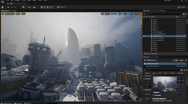致敬《異星入境》！專訪台灣概念設計師楊博鈞，透過 UE5、C4D 及 Blender 打造磅礡的外星廢墟