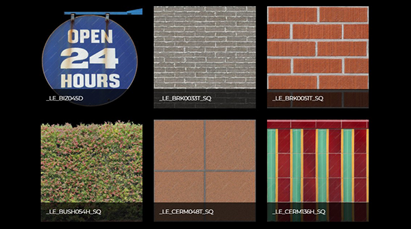 紋理素材網站 Texturama 關站多年後重新啟動！可從 50 組建築紋理免費下載 10 組