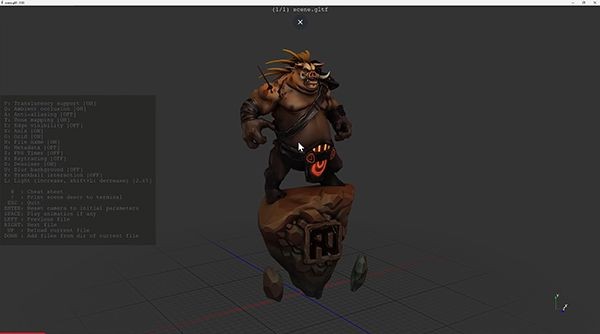 懶人動畫師看過來！一窺免費輕量化模型預覽器 F3D 2.0，透過即時光線追蹤與噪點消除，使製程化繁為簡