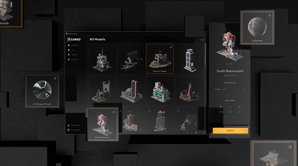 KitBash 3D 推出全新免費資產管理工具，一鍵就能將各式資產輸出至 UE5、Maya、Blender 等 DCC 軟體