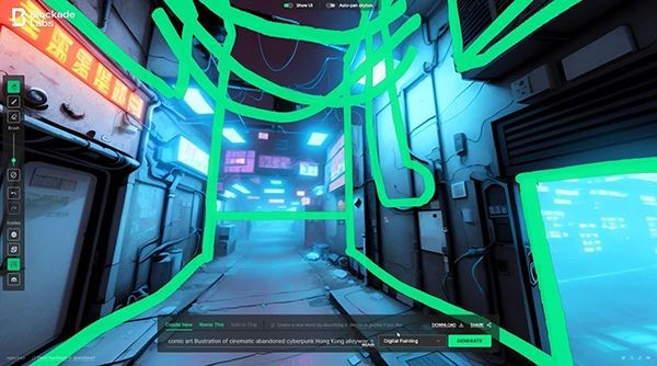 畫幾條線就能打造環境！劃時代生成工具 Skybox AI 免費版本推出，想要什麼場景只需「神來一筆」