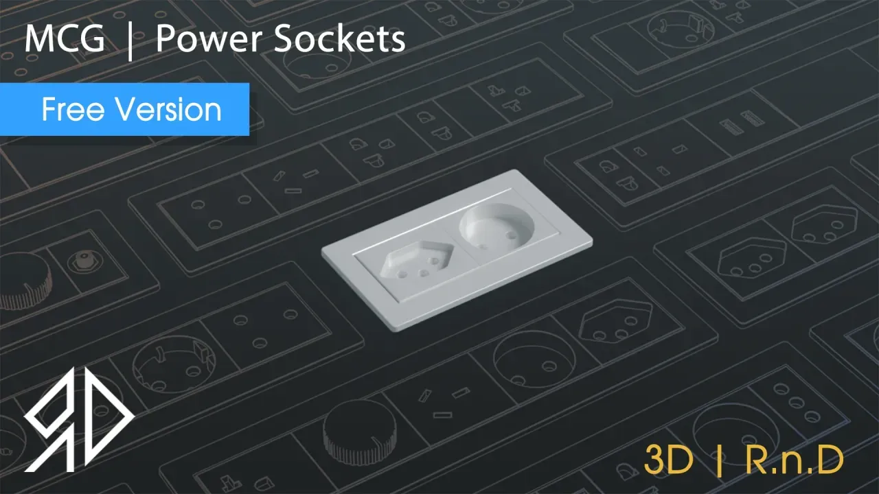 室內設計師的必備工具，3ds Max 電源插座、開關自動生成工具免費下載