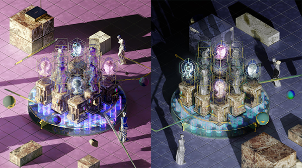 【投稿】滿足「食、衣、住、行」等所有需求的神奇道具？以 Maya、Blender 打造元宇宙時代下的幻想機器