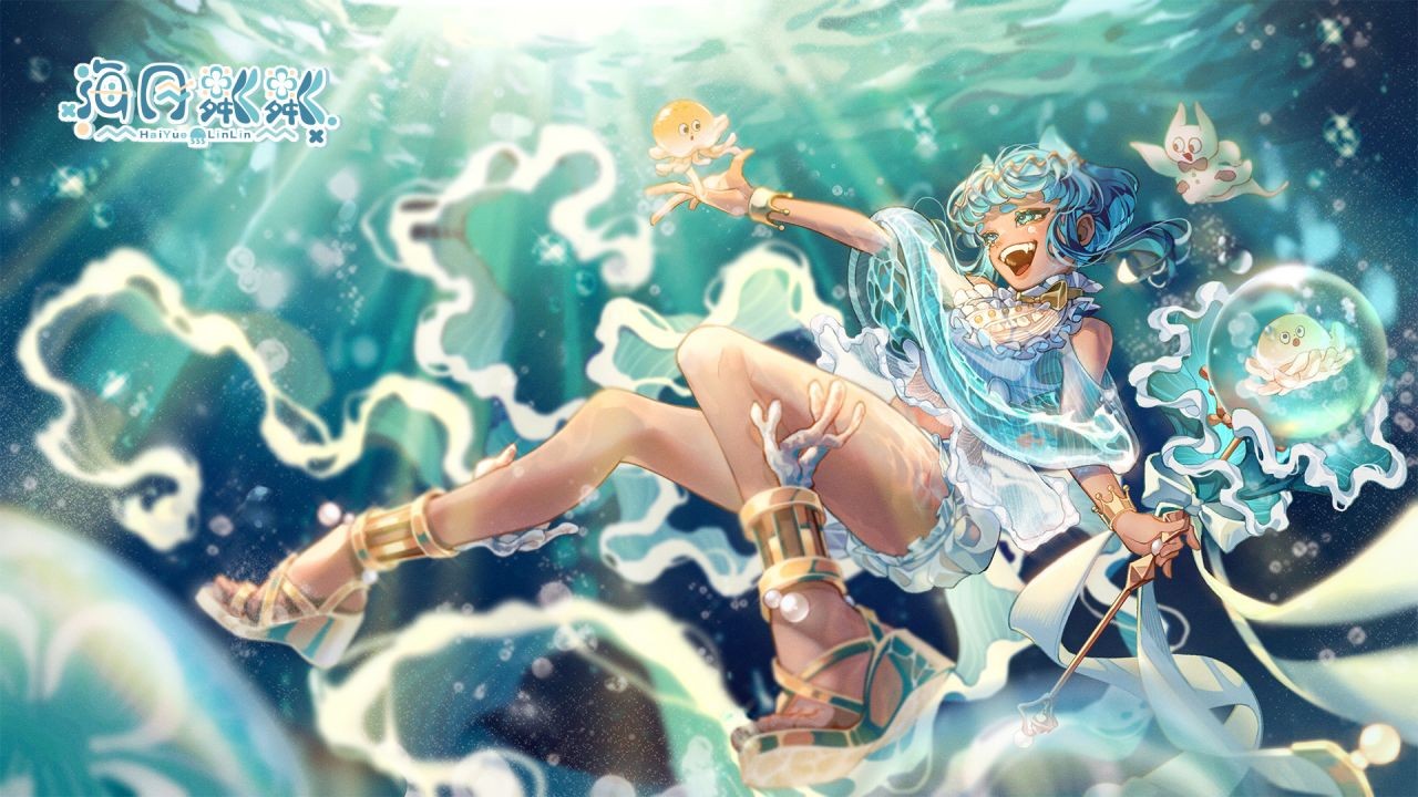 公視 Vtuber 二期生海月粼粼 10/3 首次露面！以「水系」為主要概念，搭配壞嘴經紀人和荷包蛋水母一起迎接各種影音挑戰