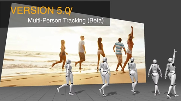 能從影片中同時追蹤 8 名人物的動作，網頁式 AI 動捕工具 DeepMotion Animate 3D 5.0 新功能一覽！