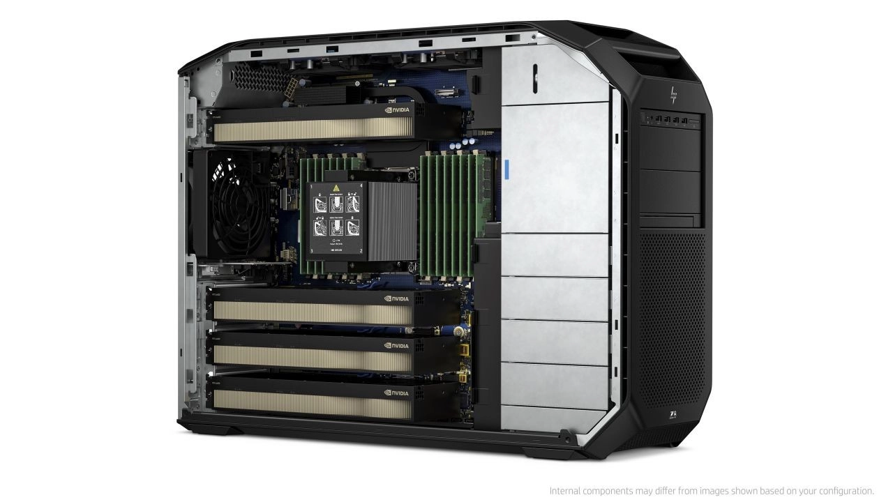HP Z8 Fury G5  王者歸來 - 一窺生成式 AI、室內設計 GPU 加速彩現