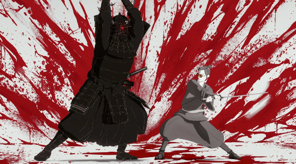 彷彿番茄醬塗好塗滿，血腥大尺度成人動畫，《藍眼武士》第二季確認播出！