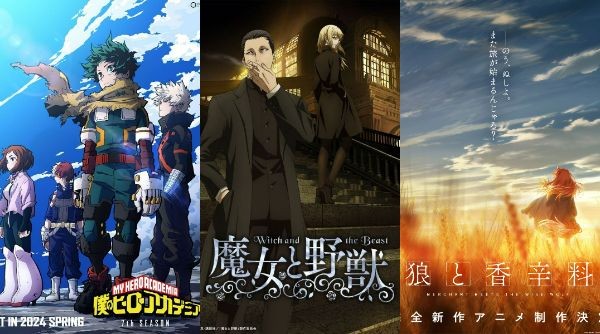 22 部 2024 上半年日本動畫精選！《我的英雄學院》、《吹響吧！上低音號 》、《魔女與野獸》、《狼與辛香料 》等全新篇章與作品上線，誰能霸榜你的片單呢？