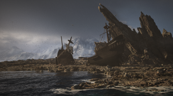 打敗長達六個月的自我懷疑與創作瓶頸！台灣藝術家運用 UE5、Maya、Blender、Substance 3D Painter 打造《秘境探險 4》 風格短片