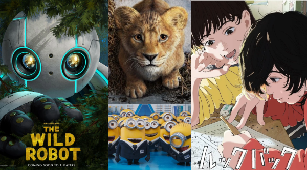 2024 下半年不容錯過的 20 部動畫電影：《腦筋急轉彎 2》、《神偷奶爸 4》、《驀然回首》、《海洋奇緣 2》、《荒野機器人》輪番登場