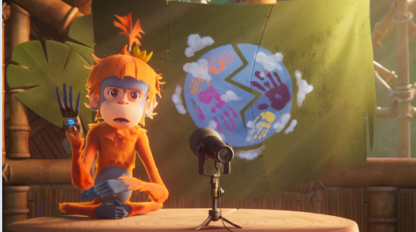 全新動物英雄結合環保議題，動畫電影《森之聲：猩火燎原》好評深刻上映