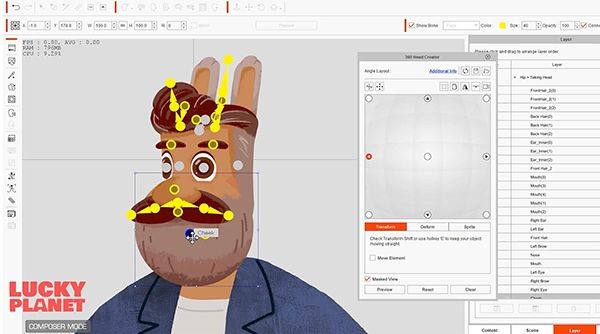 將真人 Podcast 轉成 2D 動畫？一窺泰國動畫導演如何運用 Cartoon Animator 兩大功能，輕鬆實現動態骨架綁定與頭部動作