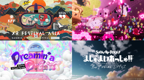 雄影 XR 特別企劃「三麗鷗虛擬音樂祭」將於 10 月登場，跟著 Hello Kitty、雙星仙子來場宇宙 VRChat 和三麗鷗明星近距離互動！