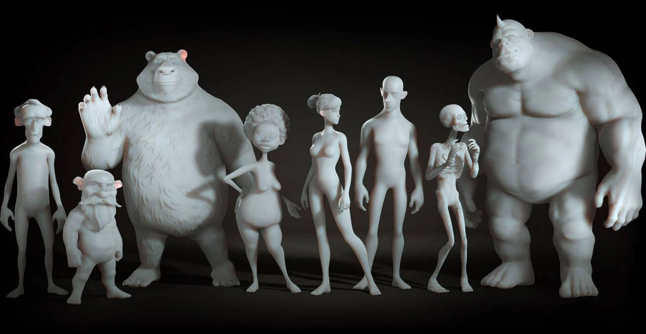 5 組 3D 角色模型免費下載！支援 Maya、Blender、Unreal Engine 等平台，一次解決建模需求！