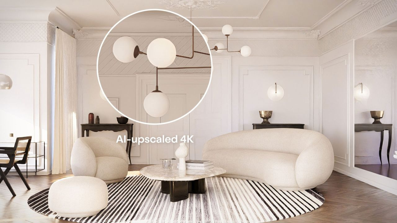 Lumion Pro 2025 AI Image Upscaler