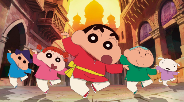 蠟筆小新大跳寶萊塢？！《電影蠟筆小新：超華麗！灼熱的春日部舞者們》阿呆黑化與小新說再見？ 8/22 中日語版本同步上映