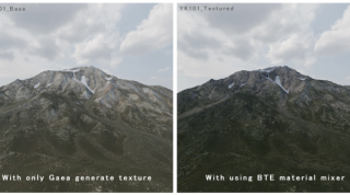 Blender Terrain Engine 輕鬆混和地表不同材質，打造豐富地景