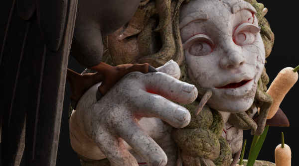 【投稿】獲選 ZBrush 2026 官方啟動畫面！西班牙 3D 藝術家 Ana Román 親授作品《Lady Rock》角色與環境建模全攻略