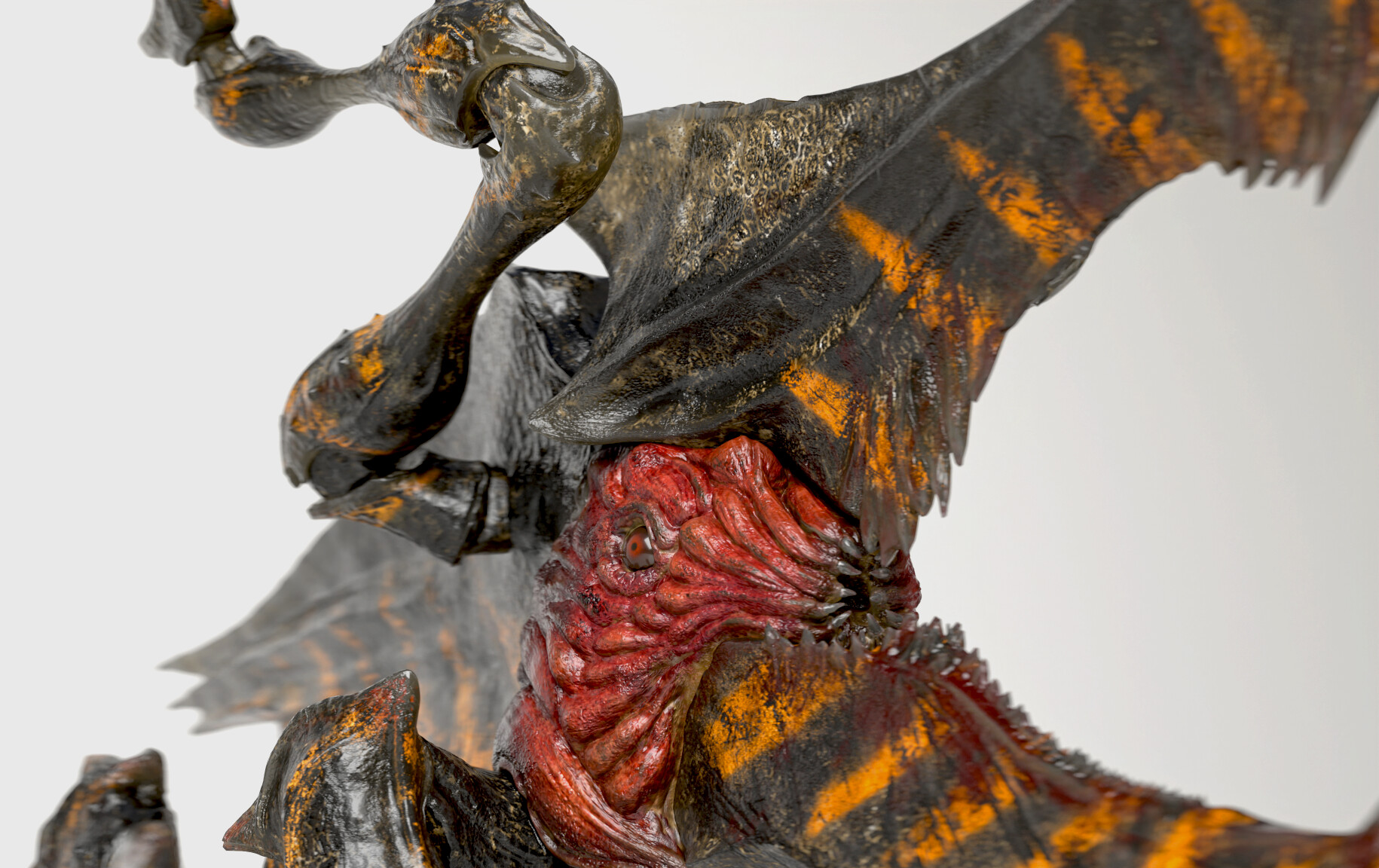 Arachnid Warrior rendered in Redshift