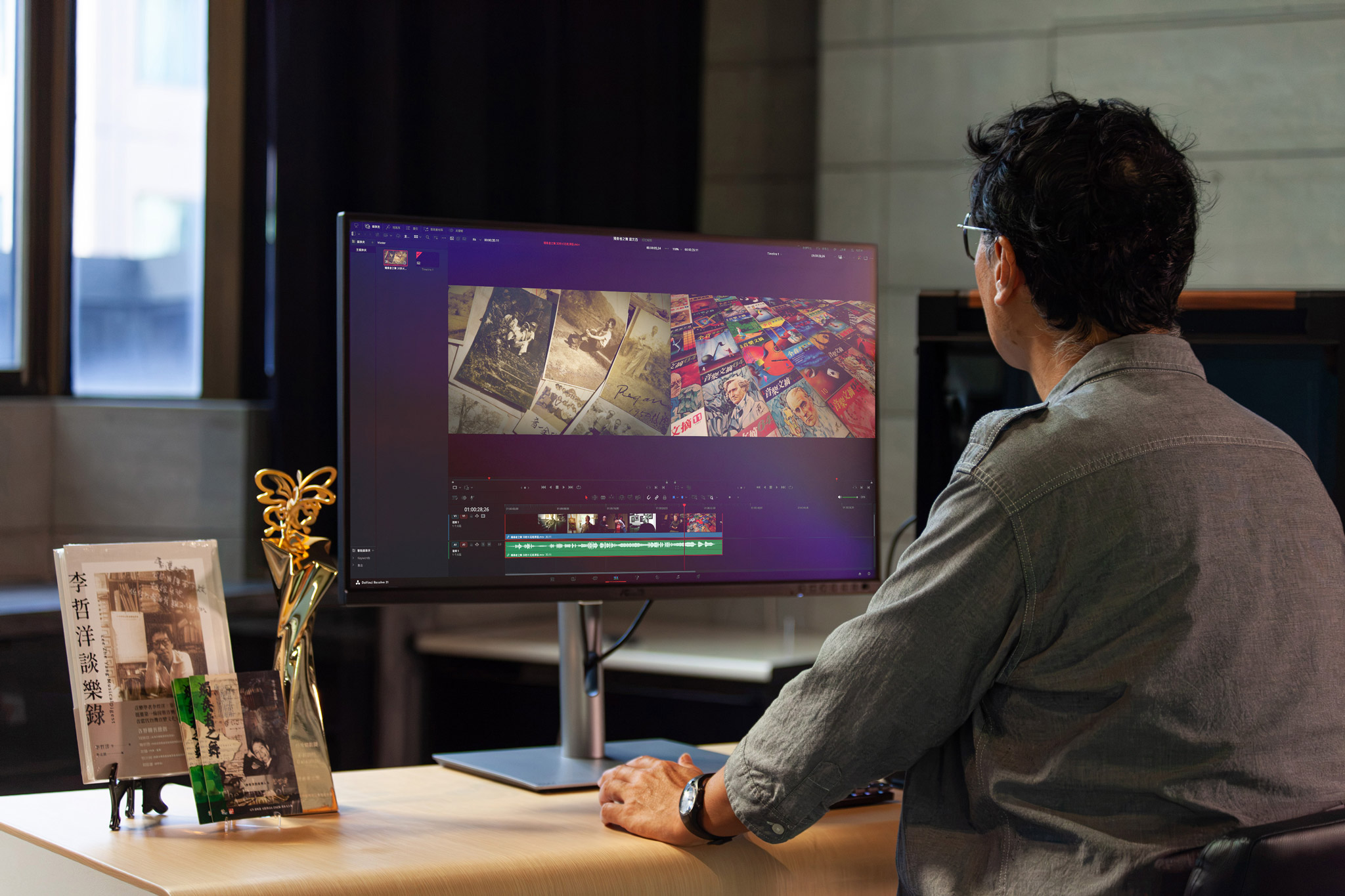 ASUS ProArt Display 6K PA32QCV 螢幕（攝影 / 許宜琦）