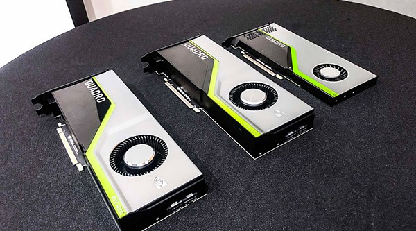 依據國外定價顯示，RTX 5000 （16GB記憶體）為 2300 美元、RTX 6000 （24 GB 記憶體）為 6300 美元，RTX 8000（48GB 記憶體）為 1萬美元。